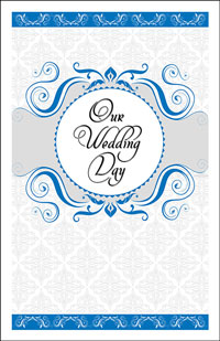 Wedding Program Cover Template 13B - Graphic 2